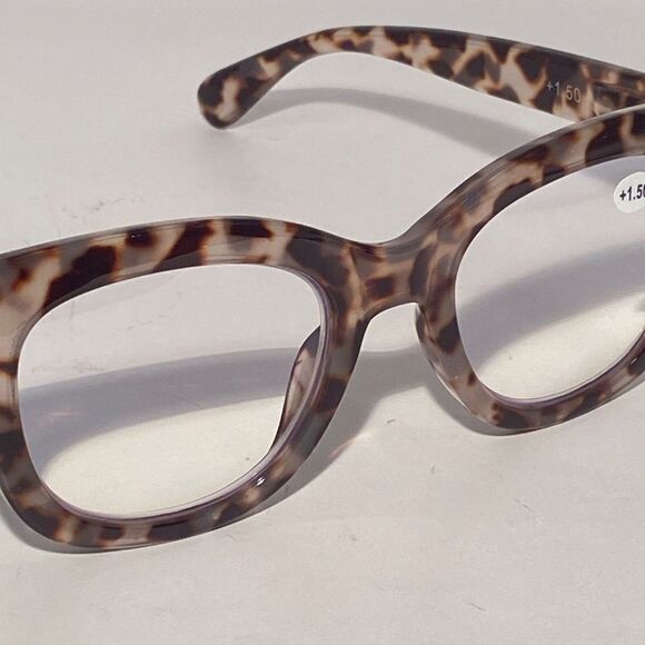 1495 Mona Reading Glasses 1.50 Reading Glasses Tortoise Frames NWT - Picture 7 of 9